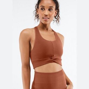 Fabletics Small Cloud Seamless Knot Tie Athletic Bra